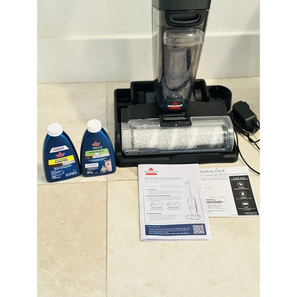 New BISSELL CROSSWAVE OmniForce Cordless Lightweight WET DRY Vacuum Cleaner 3930